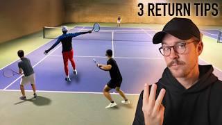 3 Tips For A Better Return Of Serve: Fixing My Followers (Ep 3)