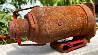 Restoring Old Rusty 5Ton Hydraulic Jack  //  Skills To Restore Old Hydraulic Jack