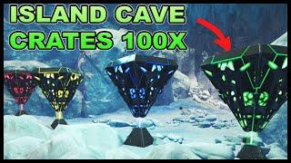 Ark Loot Crates | Opening ALL Ark Island Cave Drops 100x Is it Worth It?