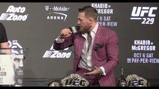 Conor McGregor Explodes Asking If Khabib Is Disrespecting Vladimir Putin? (UFC 229)