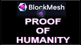 BlockMesh Nework Proof of Humanity Task on Intract | zkPass KYC Verify on Intract for BlockMesh