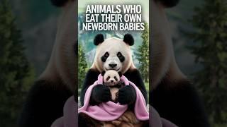 this animals who eat their own newborn babies. #shorts #animals