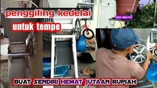 Mesin giling kedelai sederhana