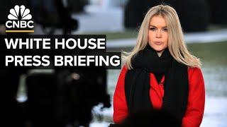 White House press secretary Karoline Leavitt holds a briefing with reporters — 3/11/2025