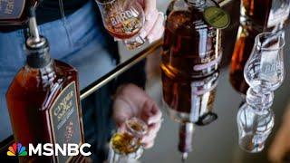 Kentucky bourbon distilleries struggle amid trade war