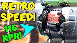 LOL! RETRO Speed! REVENANT Running Like A Loki | War Robots Max Level MK3 Gameplay WR