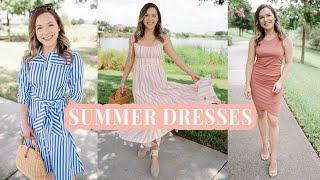 6 Summer Dresses | Styling Wardrobe Basics