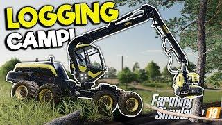 MILLION DOLLAR MULTIPLAYER LOGGING OPERATION! - Farming Simulator Multiplayer 19 Gameplay