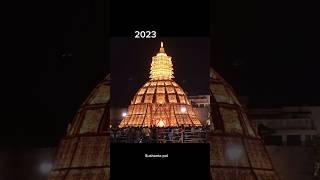 Ekdalia Road - Kolkata Pandal 2015-2023 || Nostalgia || #durgapuja #durgapuja2024 #durga