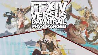 FFXIV DAWNTRAIL VERSUS - Bard vs Machinist vs Dancer (Ranged Physical, 7.05)