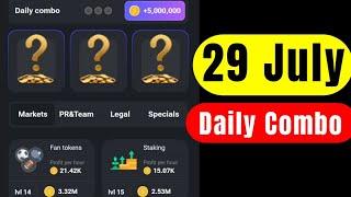 Hamster Kombat : 29 July Daily Combo Card | Hamster Kombat Daily Combo Today