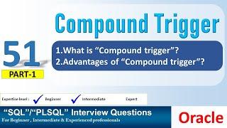 Oracle PL SQL interview question Compound Trigger