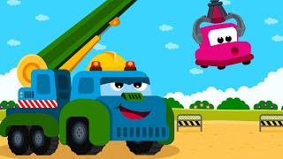 [30M] Brave Construction Vehicles Song  |  Transformed Strong Heavy Vehicles!| Poclain  TidiKids