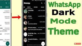 live proof 100% How to change whatsapp theme   Enable dark mode it's very easy seeting