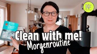 Clean with me | Morgenroutine Doppelhaus  einfach Ordnung halten | Kleine Familienwelt