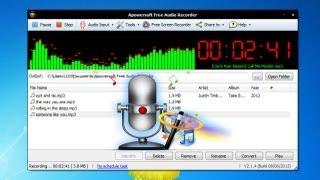 How to use Apowersoft Free Audio Recorder