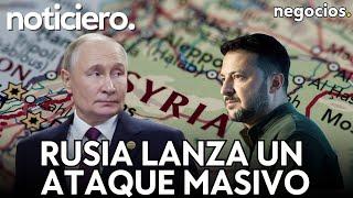 NOTICIERO: Rusia lanza un ataque masivo en Ucrania, China advierte a Trump y tensión total en Siria