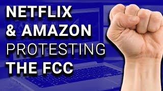 Amazon, Netflix Reddit Protesting for Net Neutrality TODAY!