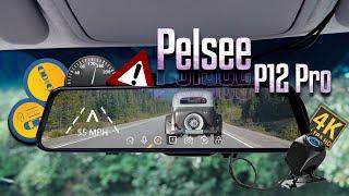 Pelsee P12 Pro 4K Mirror Dash Cam - Affordable Peace Of Mind