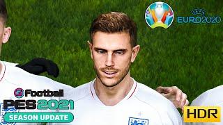 PES 2021 - UEFA EURO 2020 - ENGLAND VS UKRAINE (QUARTER-FINAL) FULL GAMEPLAY PC