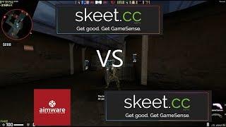 skeet.cc vs aimware.net & skeet.cc mm hvh