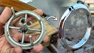 How To Make Silver Sand Casting? Sand Cast Bangle-Handmade Jewellery