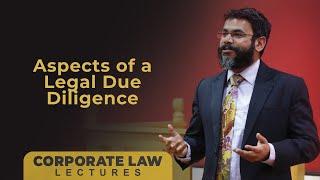 Aspects of a Legal Due Diligence