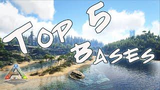 Ark Island Top 5 Best Base Locations! (Hidden Base Spots)