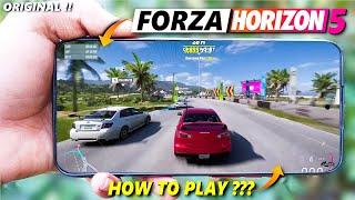 HOW TO PLAY FORZA HORIZON 5 IN MOBILE || PLAY ORIGINAL FORZA HORIZON 5 IN MOBILE BY CLOUD GAMING