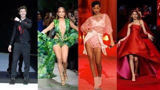 Celebrities On The Runway Compilation || The Most Iconic Catwalks