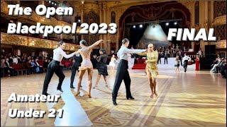 The Open Blackpool 2023 | Final | Amateur Under 21 Latin