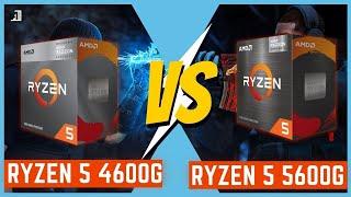 Ryzen 5 4600G vs Ryzen 5 5600G - Testes na VEGA 7 integrada ao Processador