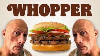 Whopper Whopper Ad, but every word is a Vine boom