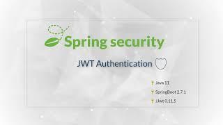 [SpringBoot] Spring Security with JWT authentication