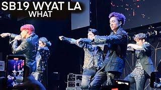 SB19 WYAT Los Angeles - Opening Dance + WHAT? | Arambulo Live