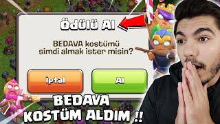 BEDAVA KOSTÜM ALDIM !! - Clash Of Clans