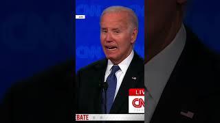 Watch: Trump tells Biden to not act like a child #shorts