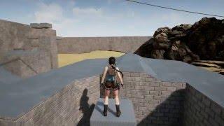 Tomb Raider The Dagger Of Xian test gameplay UE4