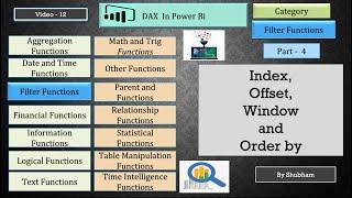 #powerbi #dax #index #offset #window #orderby #powerbi #dax (Video-12)