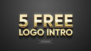 5 Free Amazing Logo Intro After Effect Templates 2021