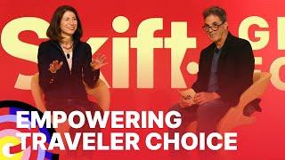 Expedia CEO Ariane Gorin at Skift Global Forum 2024 | Empowering Traveler Choice