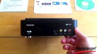 Hauppauge HD PVR Gaming Edition 720p 1080i Capture Card Unboxing