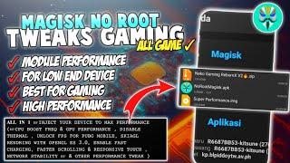 Max 60 - 120FPs ML || No Root Magisk Module For Low End Device || Config ML Anti Lag 60FPs 2024