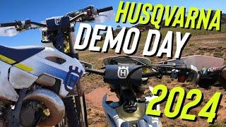 2024 HUSQVARNA DEMO DAY !!