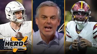 Sam Darnold is ‘special,' Is Jayden Daniels the most complete rookie QB? | NFL | THE HERD