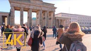Trip around Berlin, Germany in 4K 60fps - Virtual Walking Tour with Original City Sounds