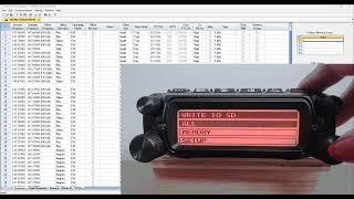 SD Card Programming for Yaesu FTM-150