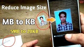 How to Reduce Image Size in KB |image Size Converter Online in 1 mintues
