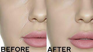 HOW TO STOP FOUNDATION CREASING IN YOUR SMILE LINES!! EASY TRICKS FOR PERFECT MAKEUP!!