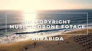 No Copyright Music & Drone Footage 4k / Beach music // Arrábida